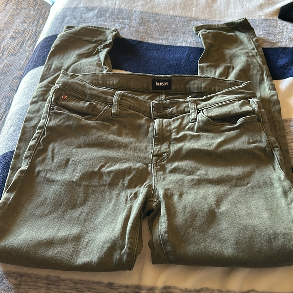 Hudson green pants